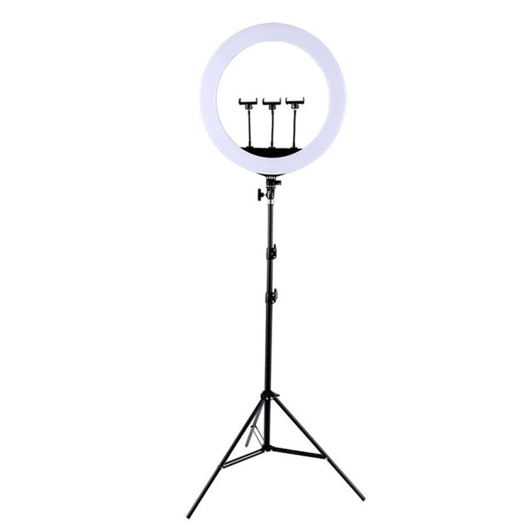 Lampa circulara MAKE UP 52cm LED RING LIGHT 72w, trepied,3suporti, 4 USB, telecomanda