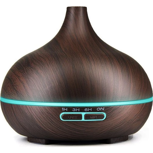 Difuzor Aromaterapie uleiuri esentiale 7 culori, 400 ml, Umidificator camera