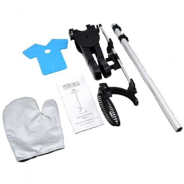 Aparat de calcat profesional Garment Steamer DSP, Vertical, Putere 2000 W, 4 Trepte de putere, Talpa metalica, Capacitate bazin 2.5 L, Dubla protectie la supraincalzire