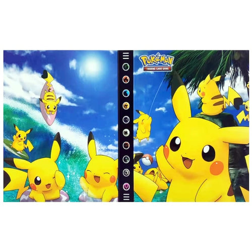 Album Pokemon Happy Pikachu, pentru 240 cartonase, 19 x 14.5 cm - xStoc