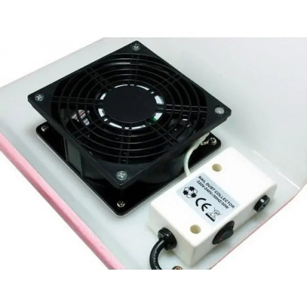 Aspirator manichiura, modelul mic, alb