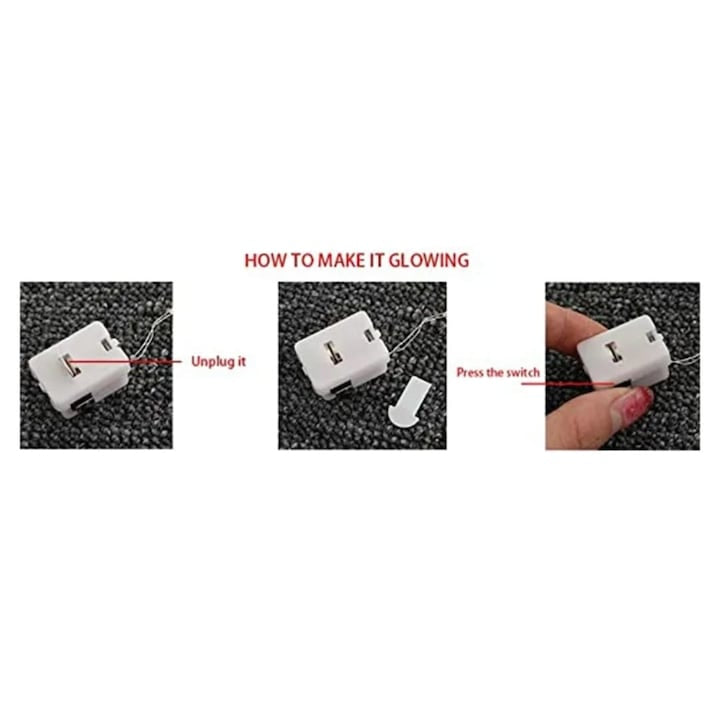 Caciula pentru copii, model Stitch, leduri si miscari din urechi, albastru