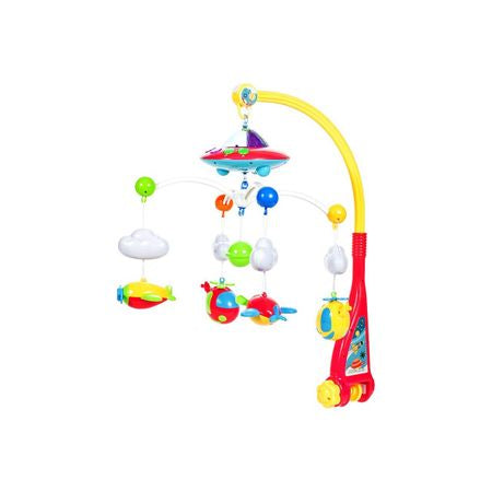 Carusel Interactiv Multifunctional, Jolie Magic Night, Accesorizat cu Proiector de Veghe Echipat cu 108 melodii