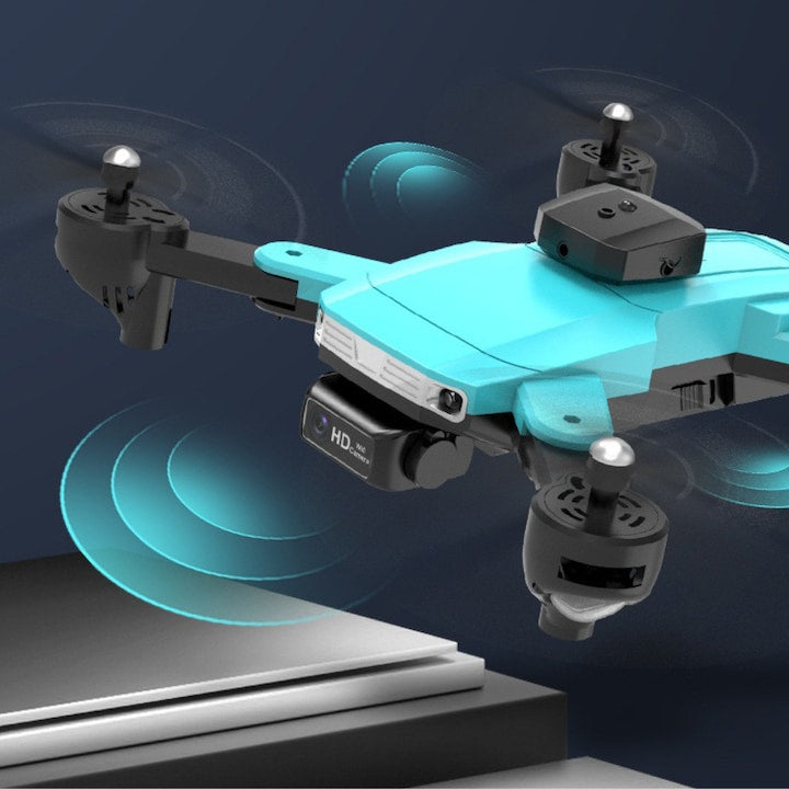 Drona HD dual camera 12MP, SKY91, 2.4G, Rotatie in aer 360 grade, Viteza maxima: 3m/s Zoom: 50x