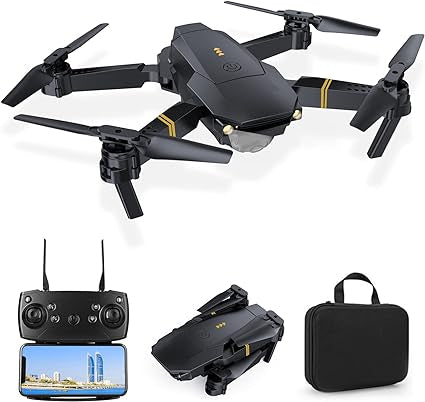 Drona WIFI 2.4G Baterie 600 Mha HPV Camera 2MP Cu Transmisie Pe Telefon Live Buton De Return To Home 4CH 6 Axes  Brate Pliabile