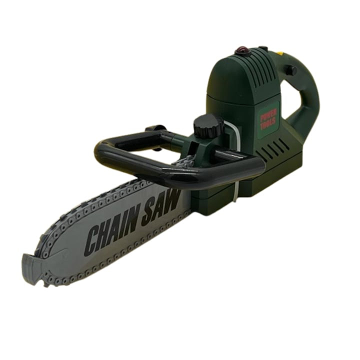 Drujba de jucarie pentru copii cu sunete si lumini, Chain Saw, 40 cm - xStoc