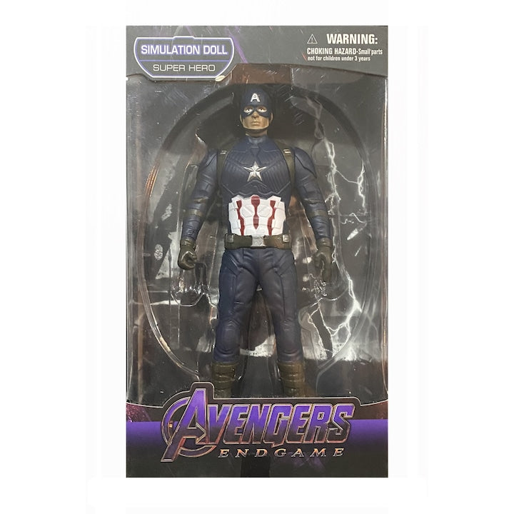 Figurina Avengers EndGame, Super Hero Captain America, 22 cm - xStoc