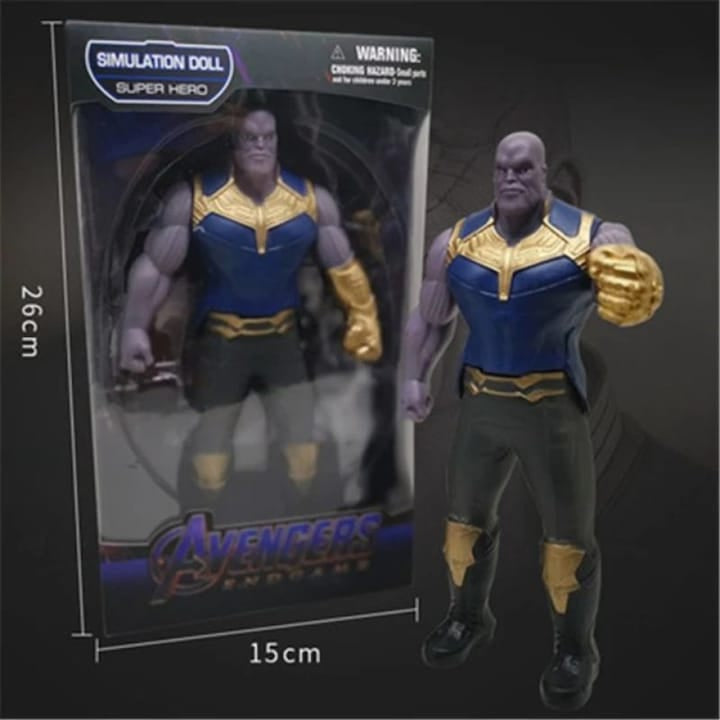 Figurina Avengers EndGame, super hero Thanos,22 cm - xStoc