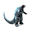 Figurina Godzilla, cu baterii si sunete din cauciuc moale, albastru, 33 cm Lungime