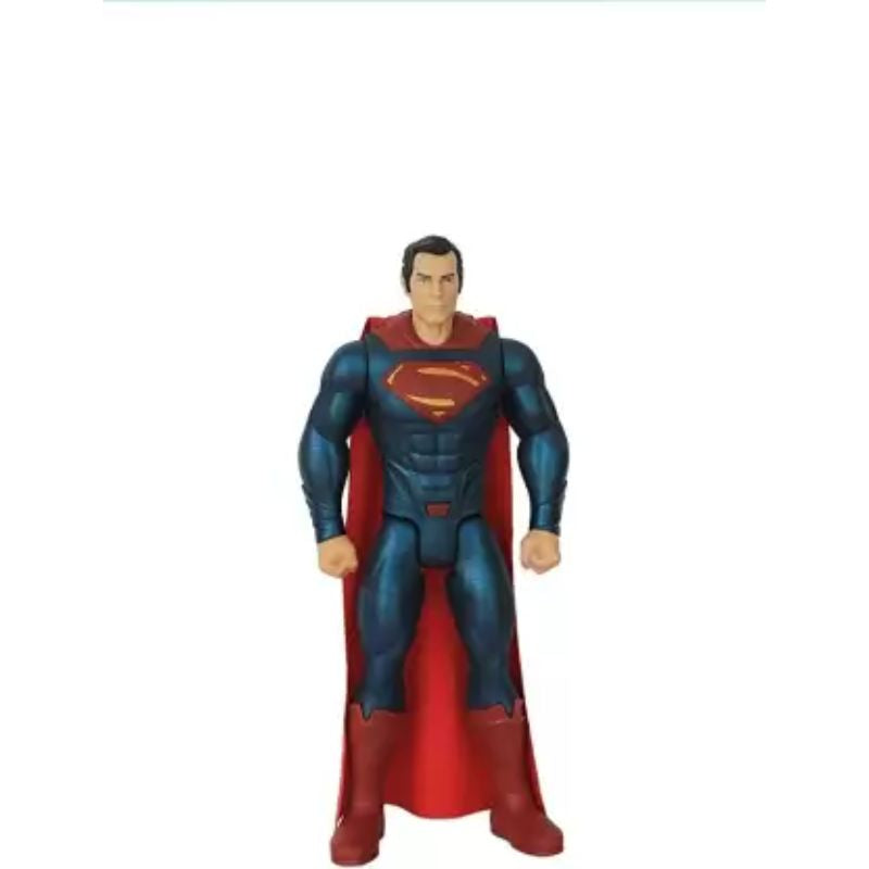 Figurina Superman, Titan Hero, 30 cm, albastru, 3 ani+