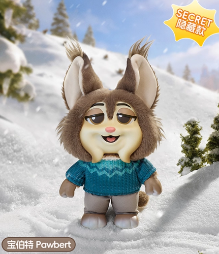 Figurina surpriza Blind Box Zootopia 2 City Residents Series (pluș moale din vinil)