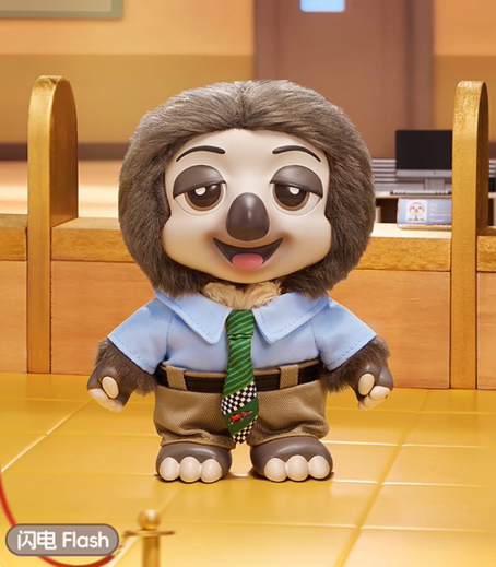 Figurina surpriza Blind Box Zootopia 2 City Residents Series (pluș moale din vinil)