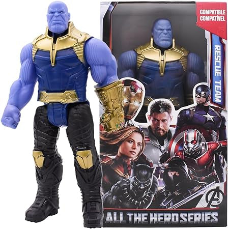 Figurina Thanos, Titan Hero ,30 cm, multicolor Sunete si lumini