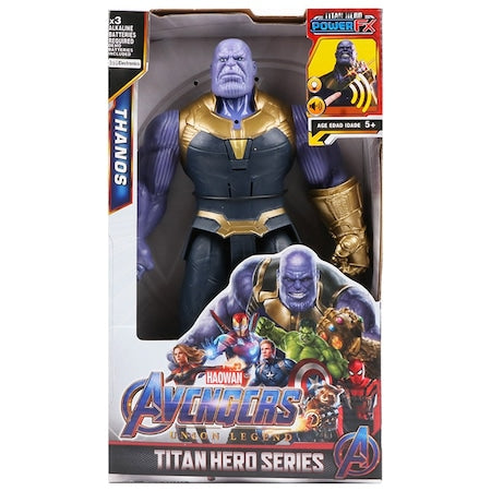 Figurina Thanos, Titan Hero ,30 cm, multicolor Sunete si lumini