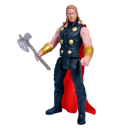 Figurina Thor, Titan Hero, 30 cm, multicolor sunete si lumini