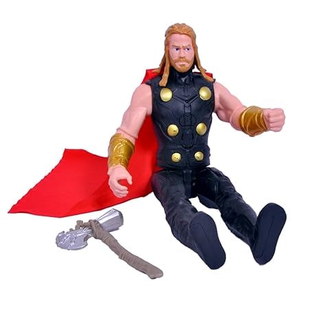 Figurina Thor, Titan Hero, 30 cm, multicolor sunete si lumini