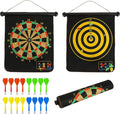 Joc Darts Magnetic cu 6 sageti incluse si Doua Fete 40 x 50 cm
