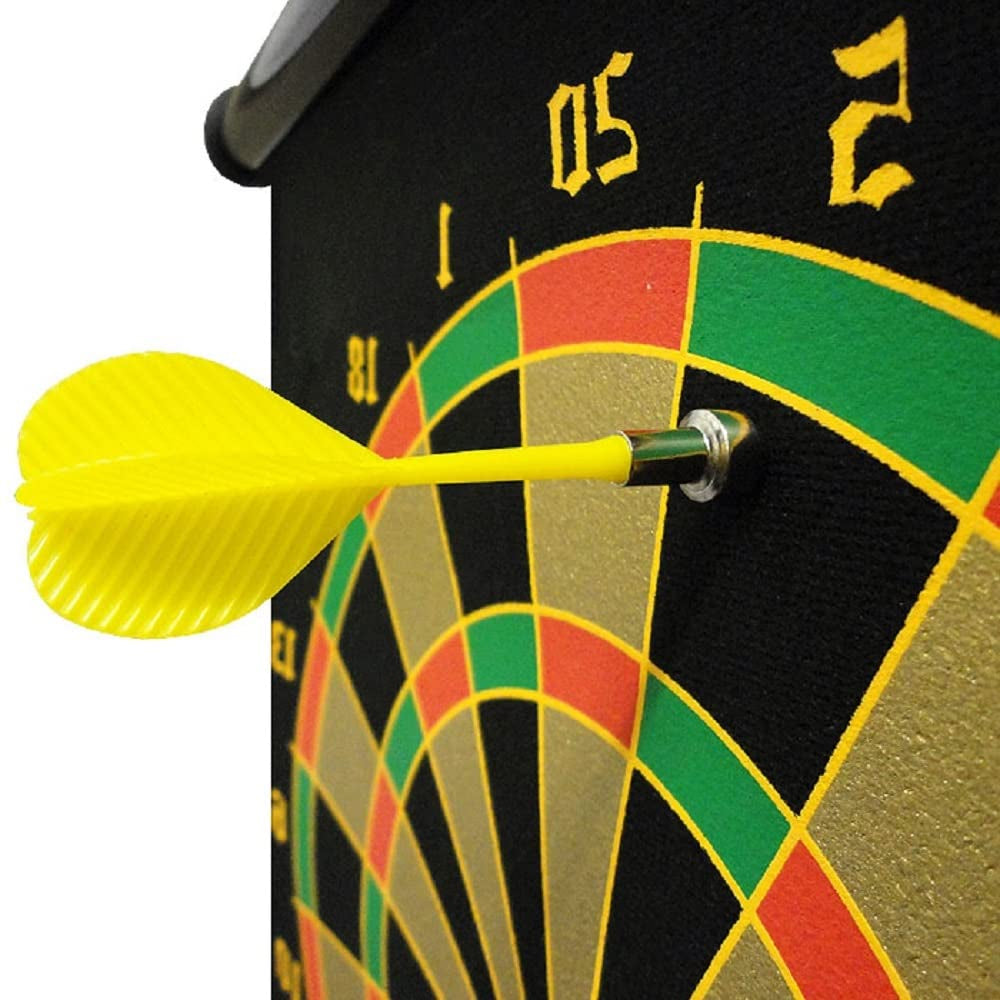 Joc Darts Magnetic cu 6 sageti incluse si Doua Fete 40 x 50 cm