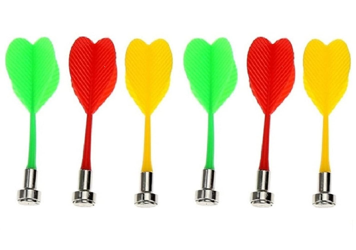 Joc Darts Magnetic cu 6 sageti incluse si Doua Fete 40 x 50 cm