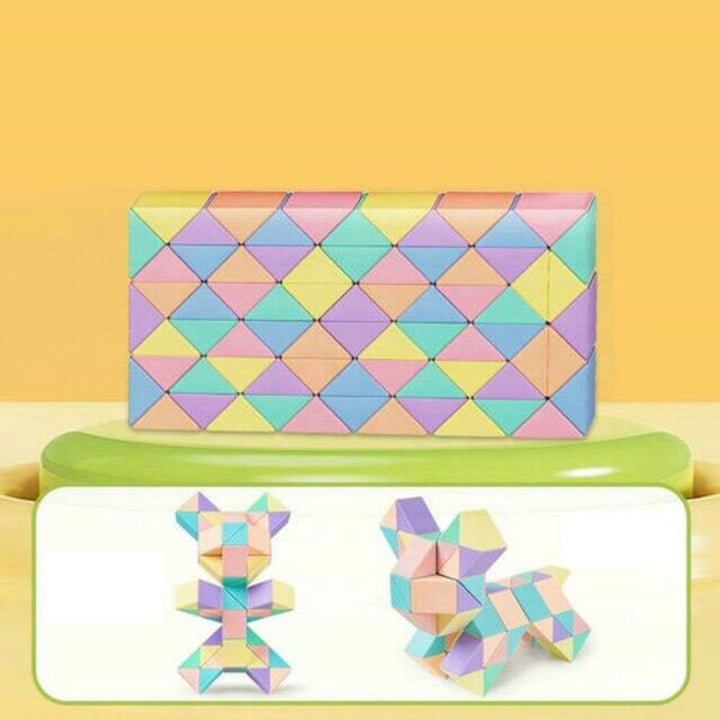 Joc de inteligenta Magic Snake, MoYu, Plastic, Multicolor - xStoc