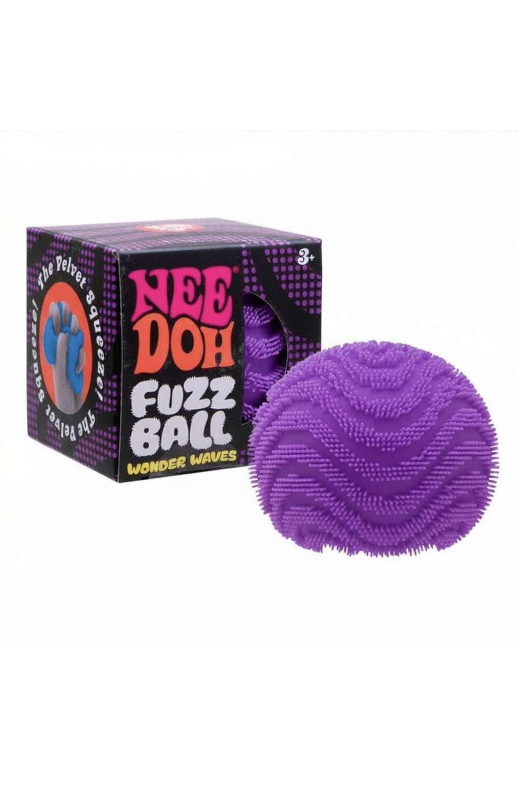 Jucarie antistres Fuzz Ball NeeDoh, 6,3 cm MOV