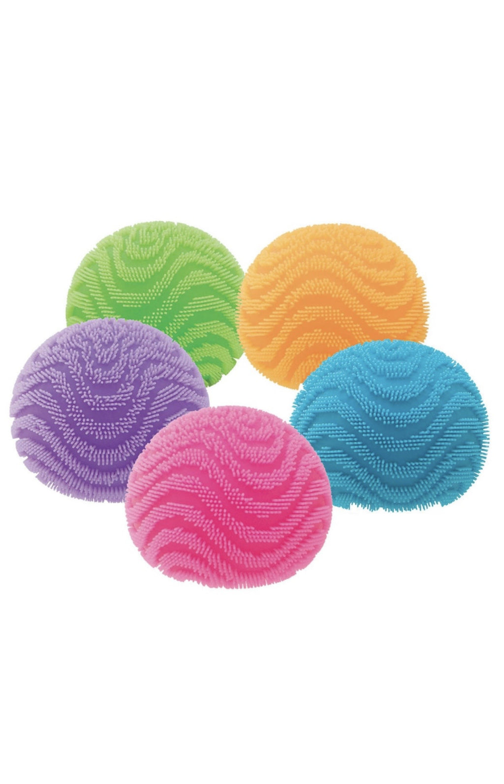 Jucarie antistres Fuzz Ball NeeDoh, 6,3 cm Verde