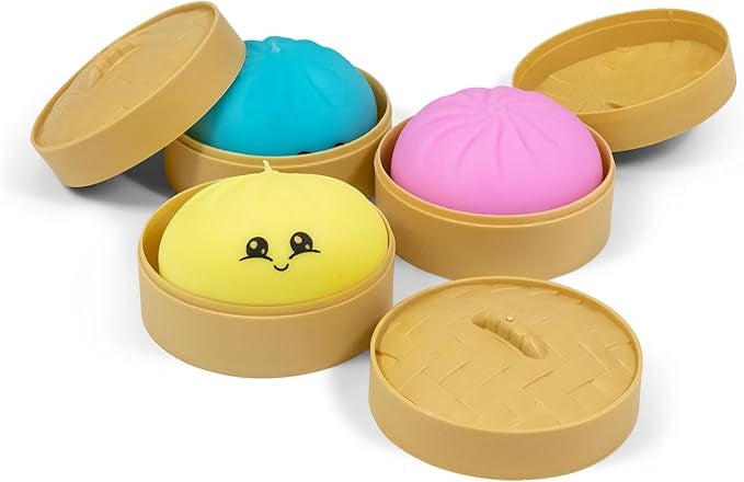 Jucărie Antistres Squishy Dumpling mystery box, Multicolor