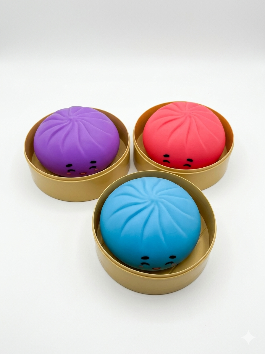 Jucărie Antistres Squishy Dumpling XL EDITION, mystery box