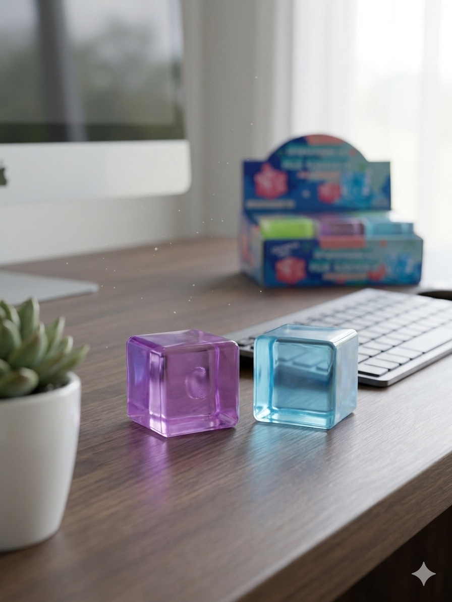 Jucărie Antistres Squishy, Squeezy Ice Cubes