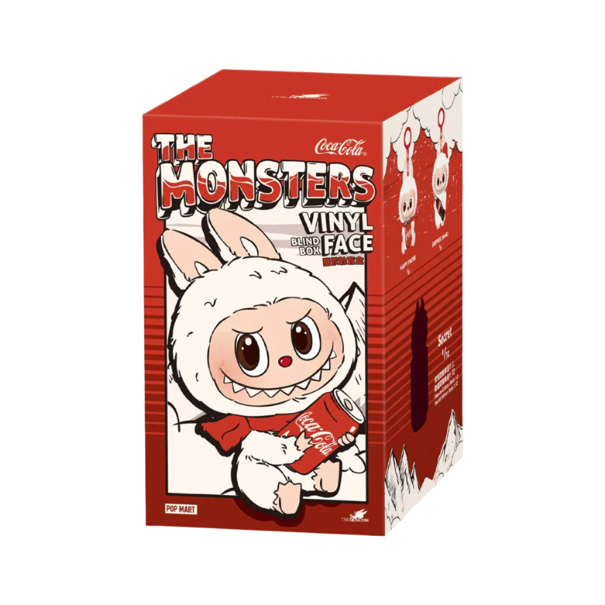 Jucarie de Plus Labubu, Coca Cola, Micutul Monstru, Blind Box 17 cm