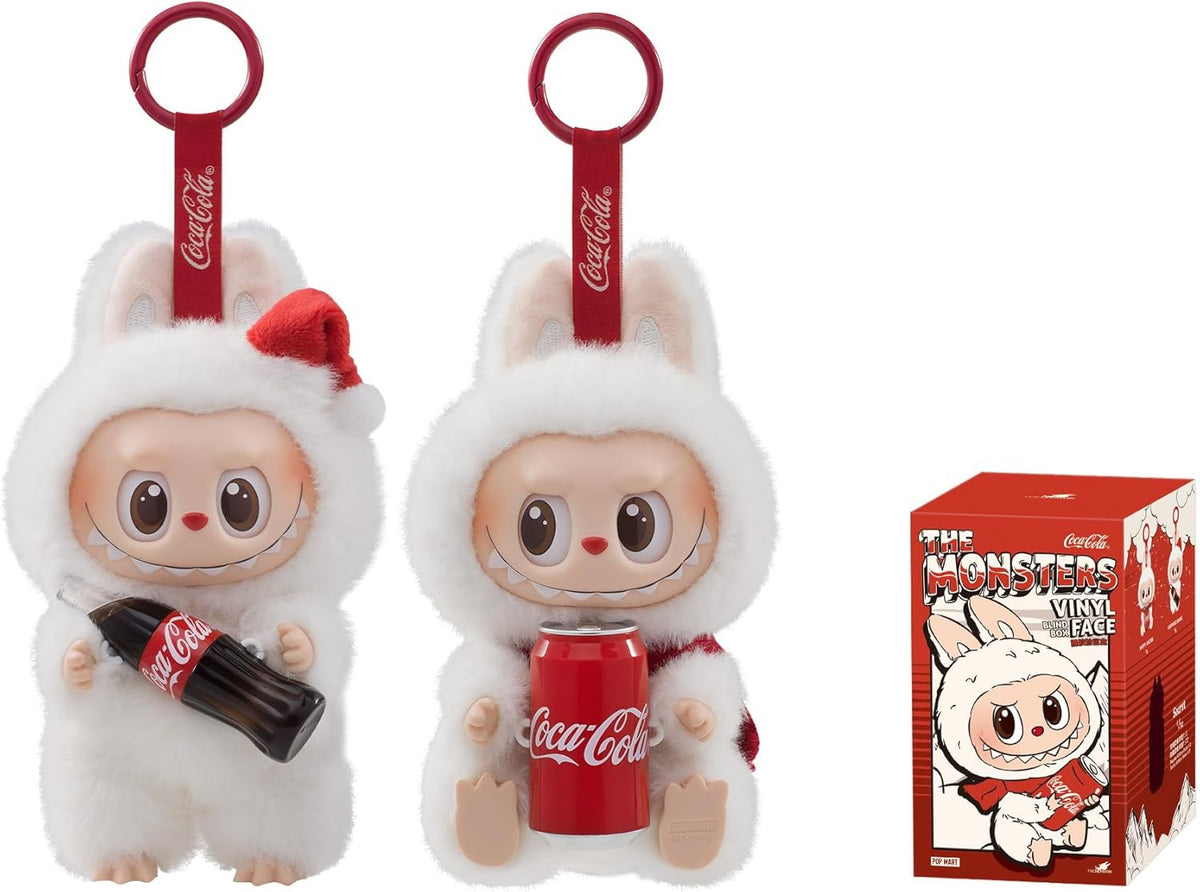 Jucarie de Plus Labubu, Coca Cola, Micutul Monstru, Blind Box 17 cm
