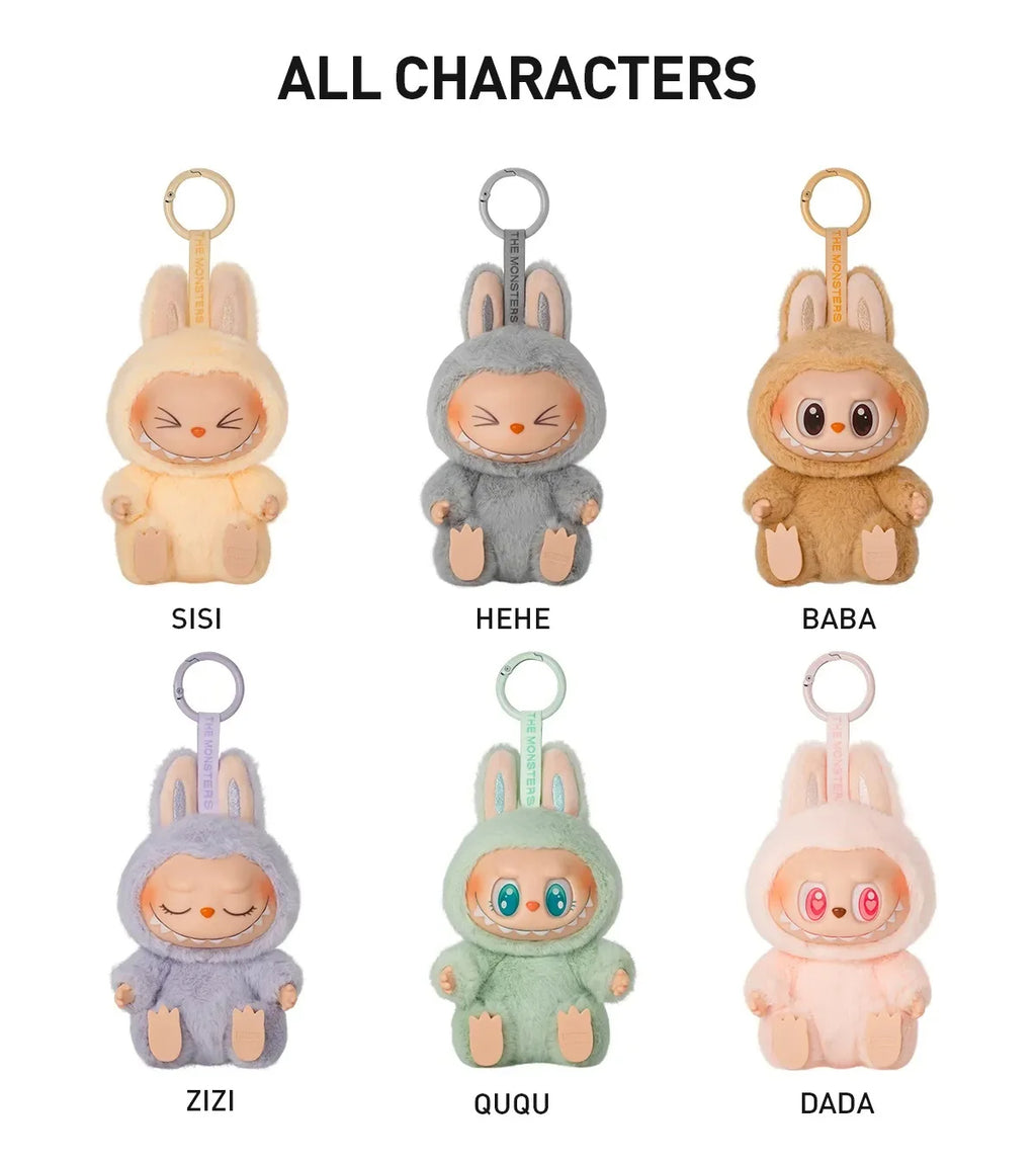 Jucarie de Plus Labubu, Micutul Monstru, Blind Box 17 cm, Seria 2 Have a Seat