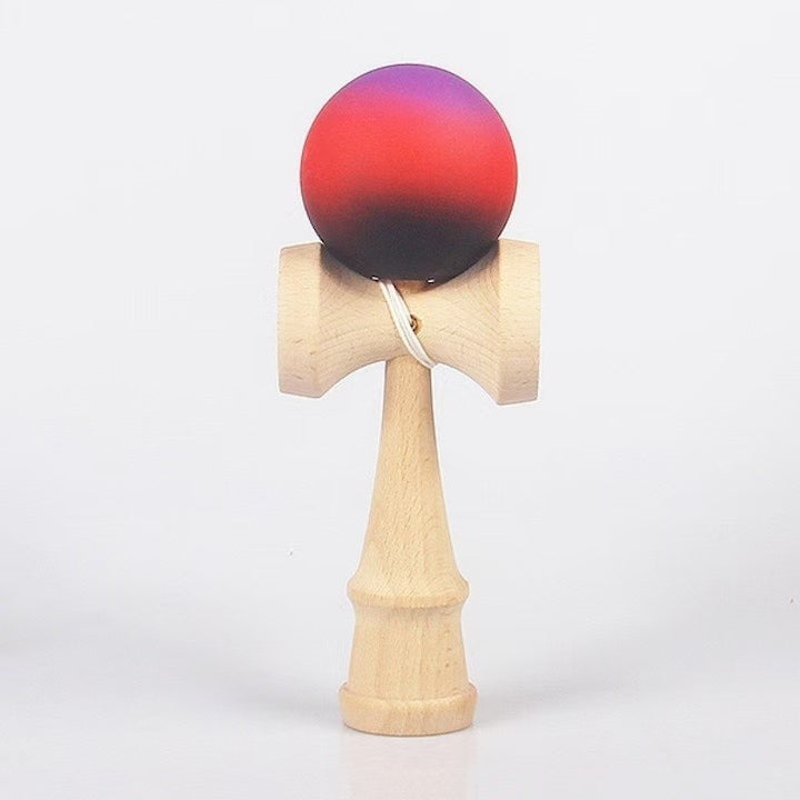 Jucărie Interactivă Kendama, Lemn, Multicolor, 18 cm