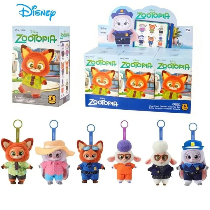 Jucarie Plus, Zootopia, Zootropolis, Judy Iepurele, Nick Vulpea sau Oita Primar, Mystery Box