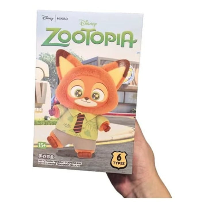 Jucarie Plus, Zootopia, Zootropolis, Judy Iepurele, Nick Vulpea sau Oita Primar, Mystery Box