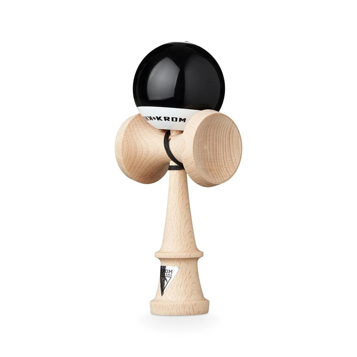 Kendama Tip KROM Pop Chrome Pop LOL Clear, Negru