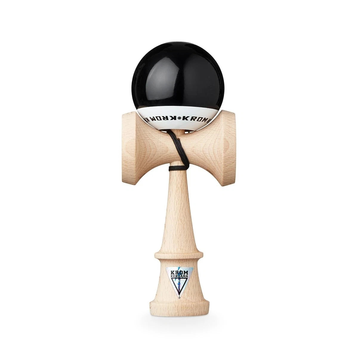Kendama Tip KROM Pop Chrome Pop LOL Clear, Negru