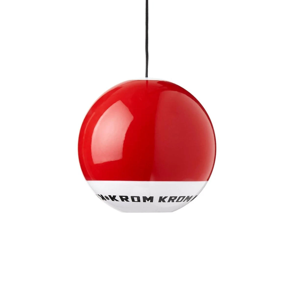 Kendama Tip KROM Pop Chrome Pop LOL  Clear, Rosu