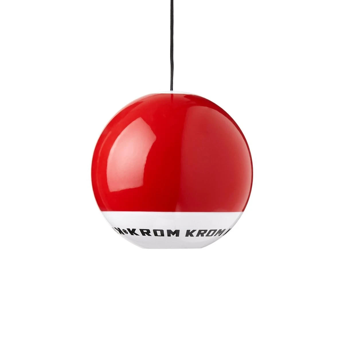 Kendama Tip KROM Pop Chrome Pop LOL  Clear, Rosu