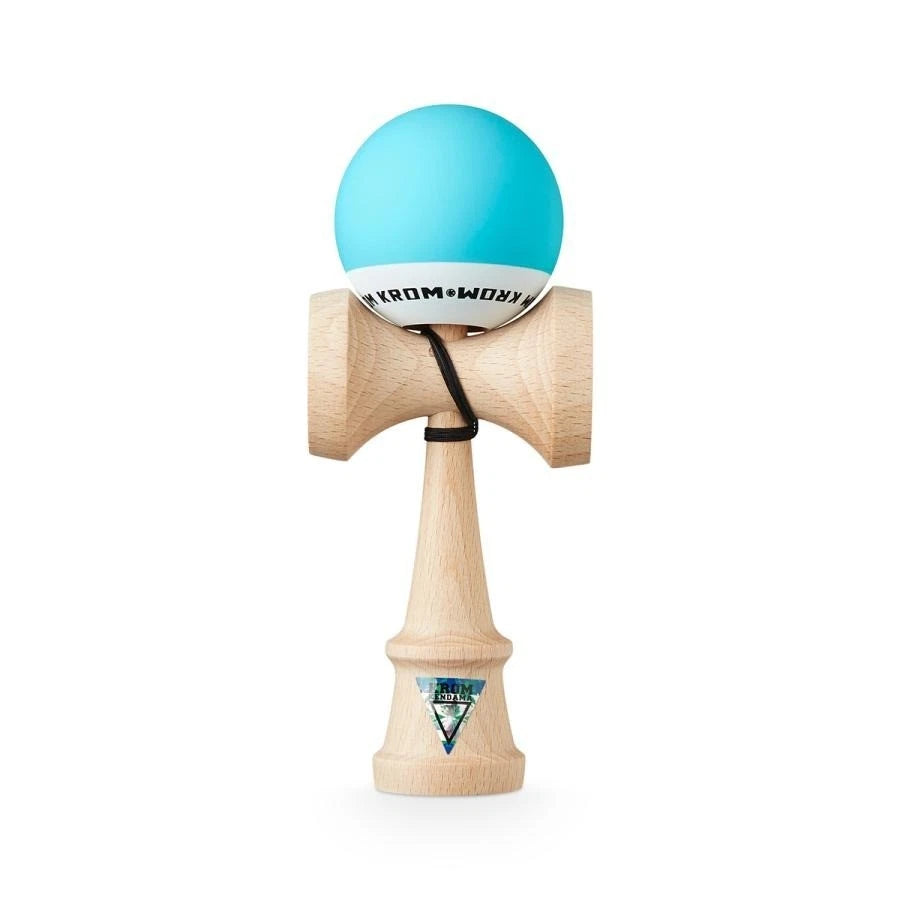 Kendama Tip KROM Pop Chrome Pop LOL Clear, Sky Blue