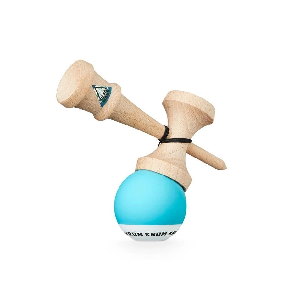 Kendama Tip KROM Pop Chrome Pop LOL Clear, Sky Blue
