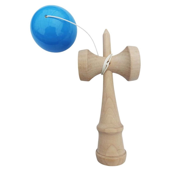 Kendama profesionala, Bila din lemn, Albastru lucios