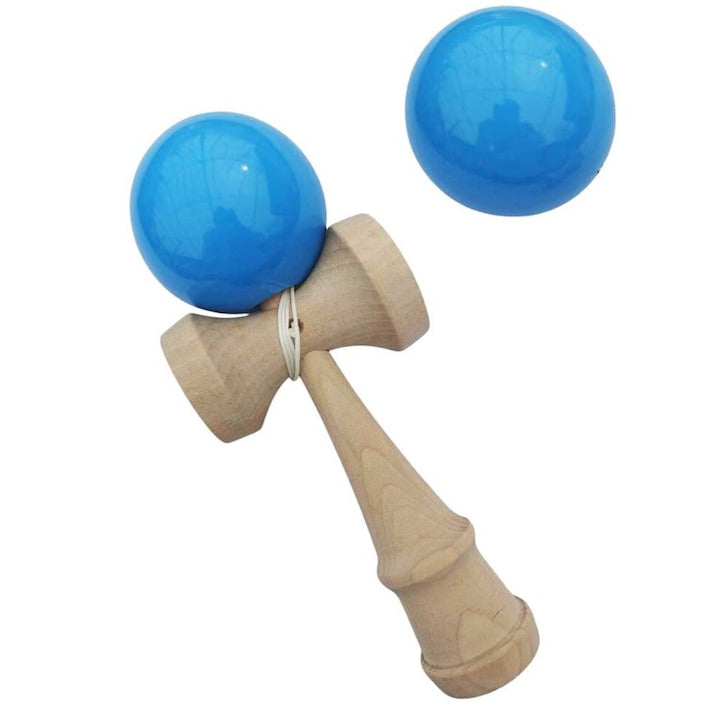 Kendama profesionala, Bila din lemn, Albastru lucios