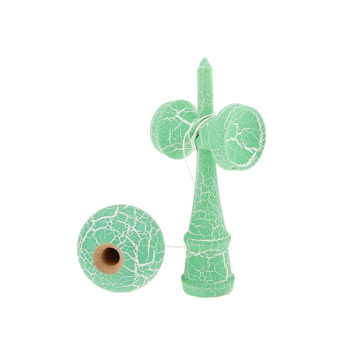 Kendama profesionala Verde, Lemn, 18 cm