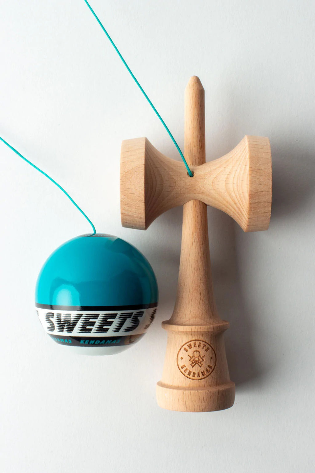 Kendama Starter Sweets, formă nouă Amped, Albastru