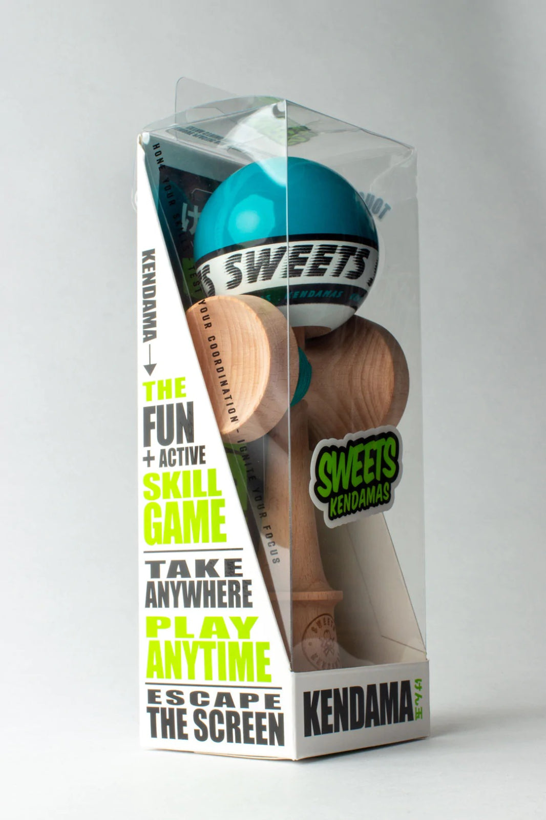 Kendama Starter Sweets, formă nouă Amped, Albastru