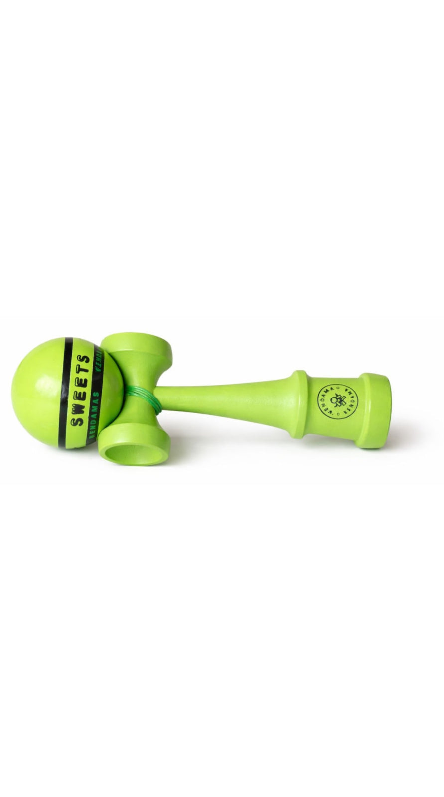 Kendama Starter Sweets, formă nouă Amped, ALL Green