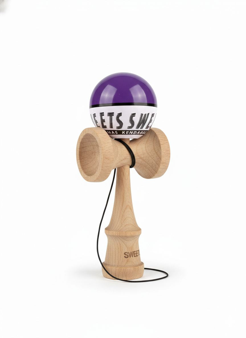 Kendama Starter Sweets, formă nouă Amped, rulment si ata de rezerva MOV