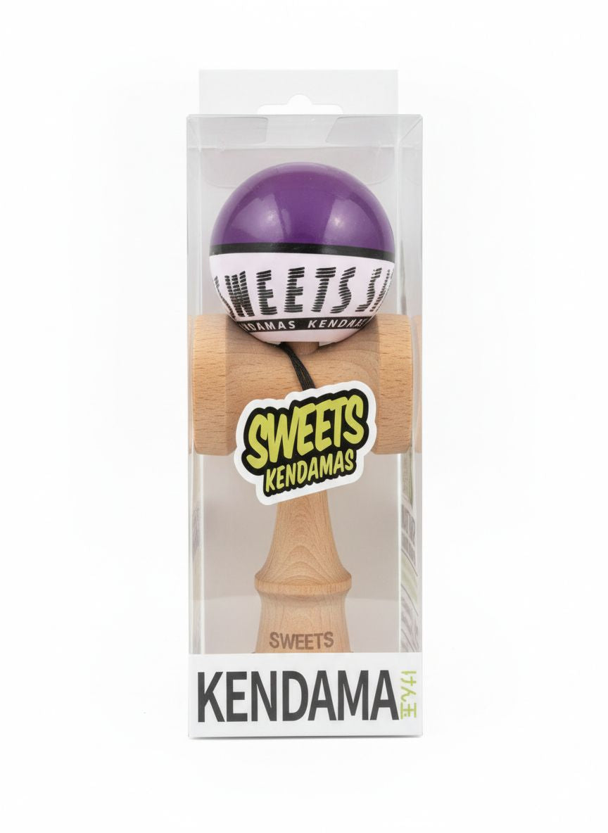 Kendama Starter Sweets, formă nouă Amped, rulment si ata de rezerva MOV