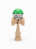 Kendama Starter Sweets, formă nouă Amped, rulment si ata de rezerva VERDE